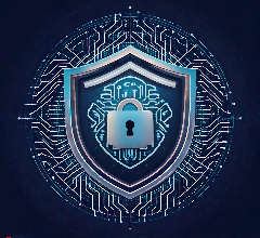 Cybersecurity shield logo for Aditya Kumar Srivastava's website